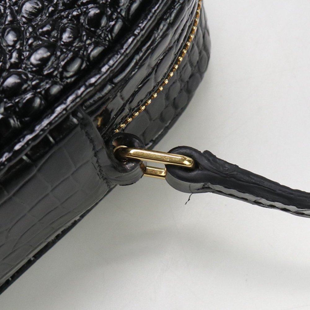 SAINT LAURENT Women's Crossbody Shoulder Bag 612544 Lou in Black - Picture 6 of 8